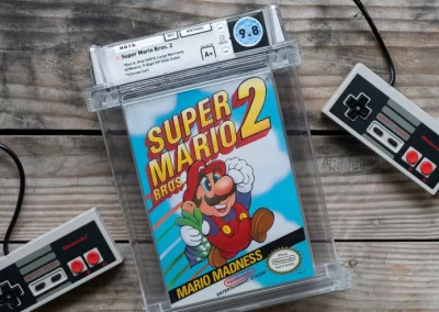 Immaculate copy of Super Mario Bros. 2 sells for $88k at estate sale