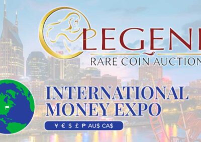 Legend Rare Coin Auctions Named as the Official Auctioneer for the Newly Minted International Money Expo